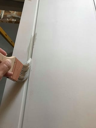 Painting the details