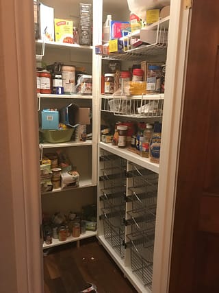 Pantry drawer cabinet