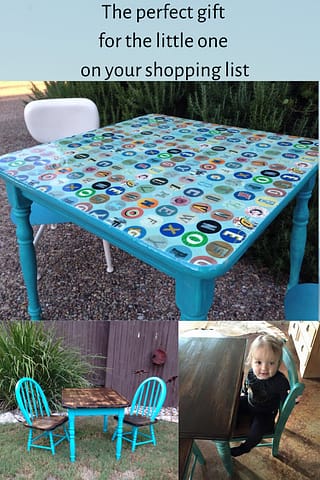 Pinterest Kid's Table