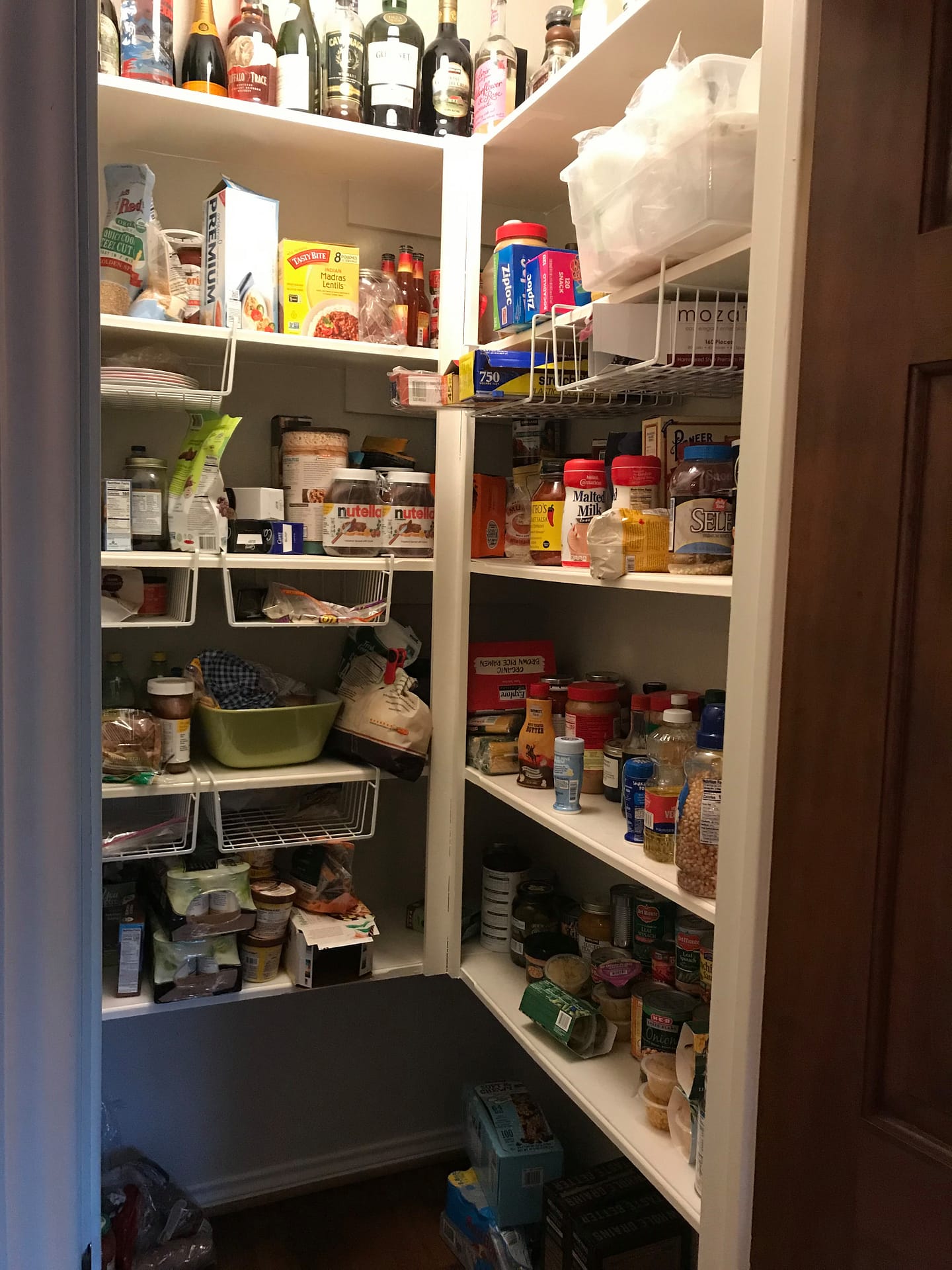 Add Drawers to your Pantry Dakota Dixies